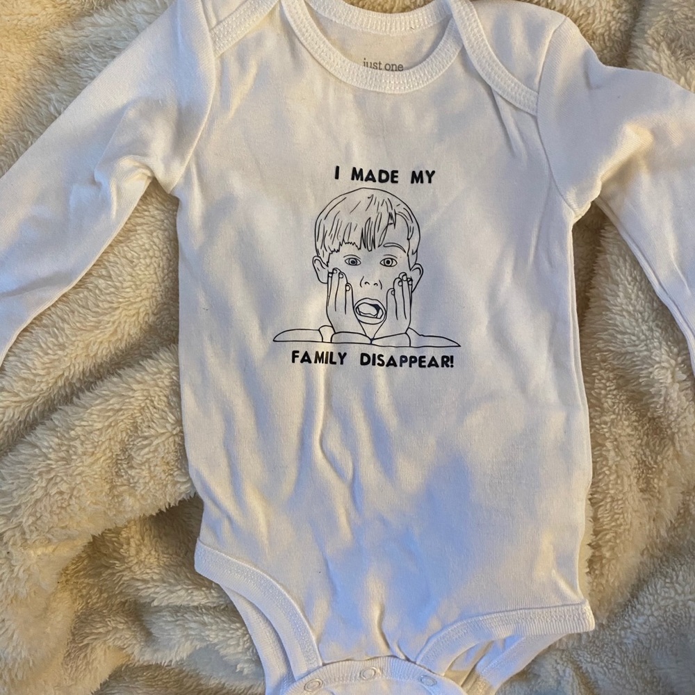 Home Alone onesie